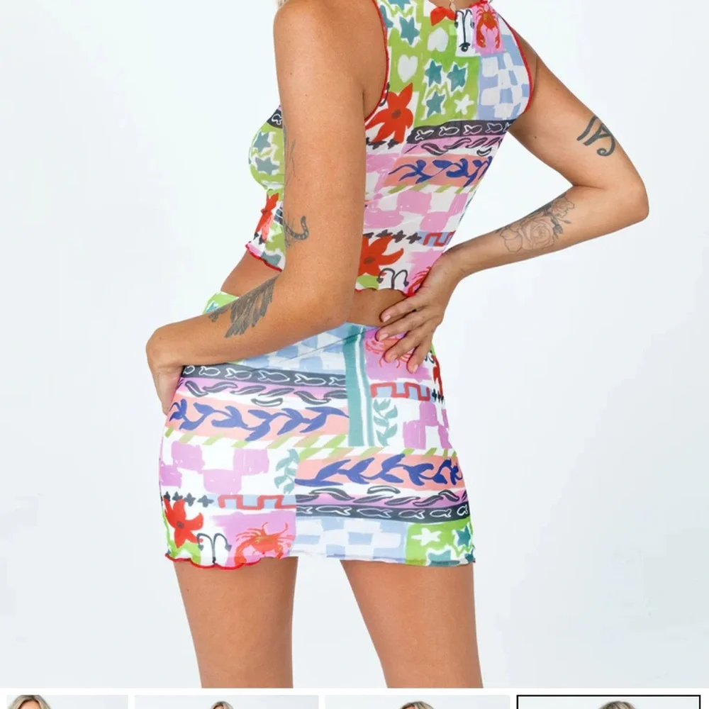 princess polly ace set multi. lower impact. size 6. only wore once. - Picture 3 of 5